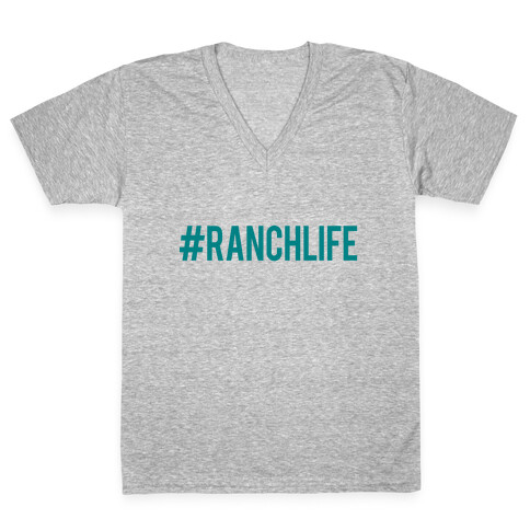 Ranch Life V-Neck Tee Shirt