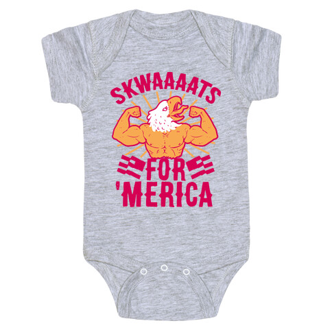 Skwaaaats For 'Merica Baby One-Piece