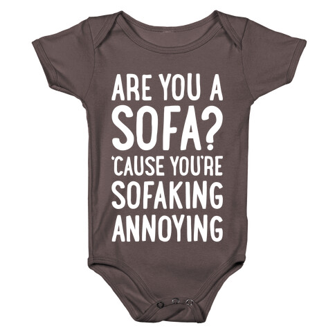 Are You A Sofa Baby One-Piece
