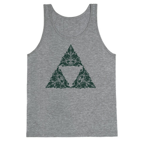 Floral Triforce Tank Top