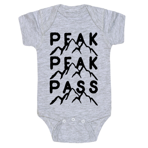 Peak Peak Pass Baby One-Piece