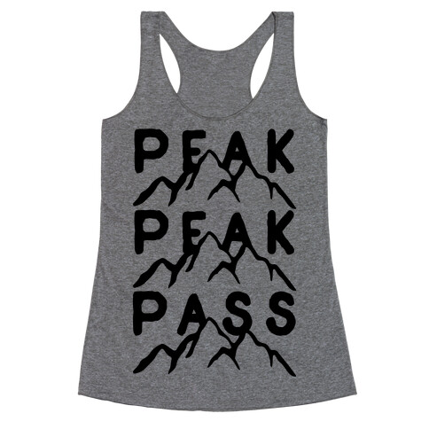 Peak Peak Pass Racerback Tank Top