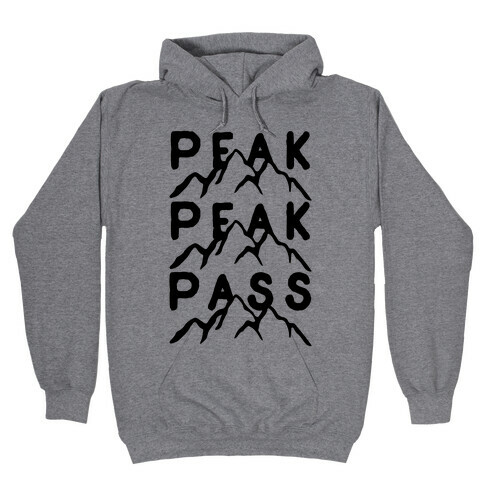 Peak Peak Pass Hooded Sweatshirt