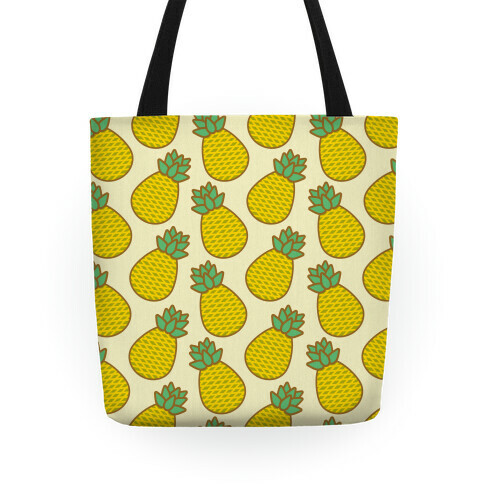 Pineapple Pattern Tote