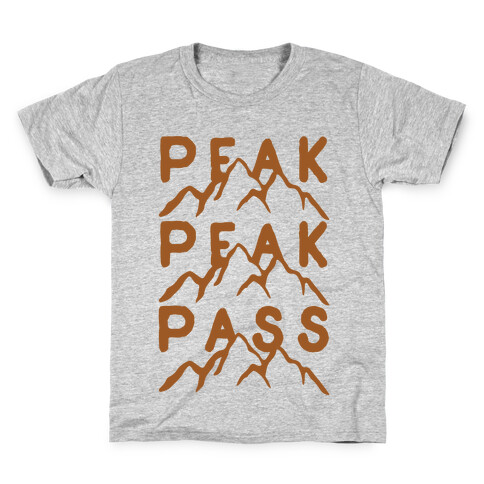 Peak Peak Pass Kids T-Shirt