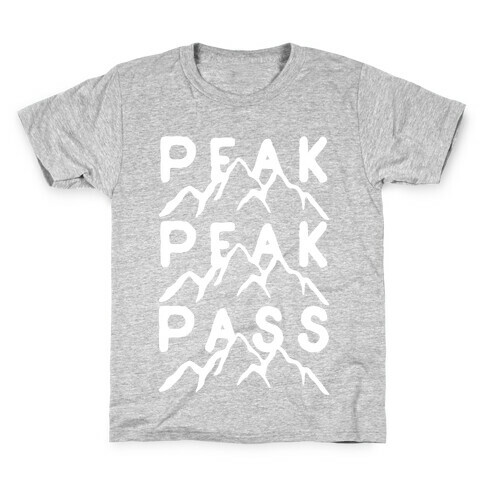 Peak Peak Pass Kids T-Shirt