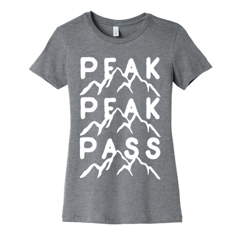 Peak Peak Pass Womens T-Shirt