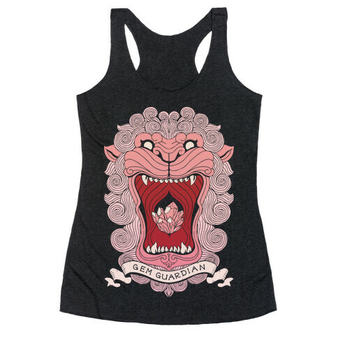 Gem Guardian Lion Racerback Tank Top