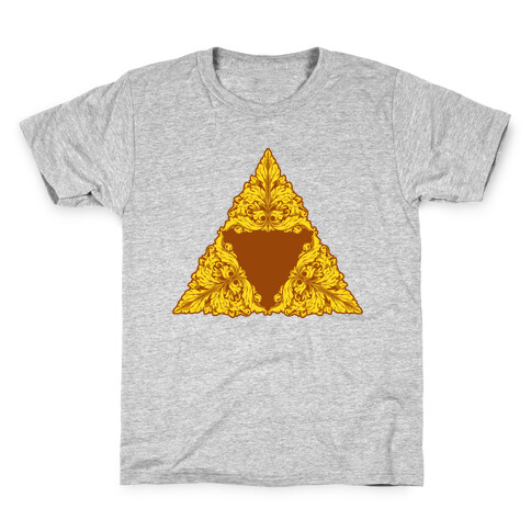 Floral Triforce Kids T-Shirt