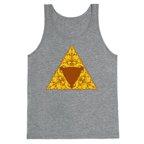 Floral Triforce Tank Top