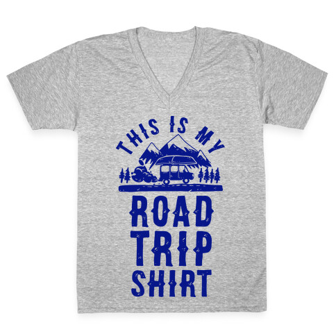 This Is My Road Trip Shirt V-Neck Tee Shirt