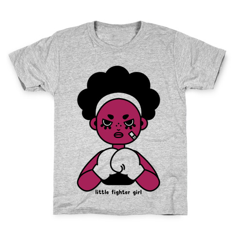 Little Fighter Girl Kids T-Shirt