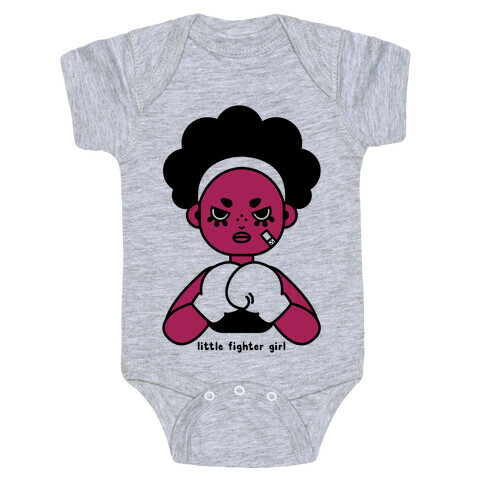 Little Fighter Girl Baby One-Piece