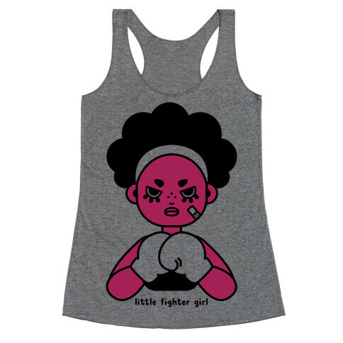 Little Fighter Girl Racerback Tank Top