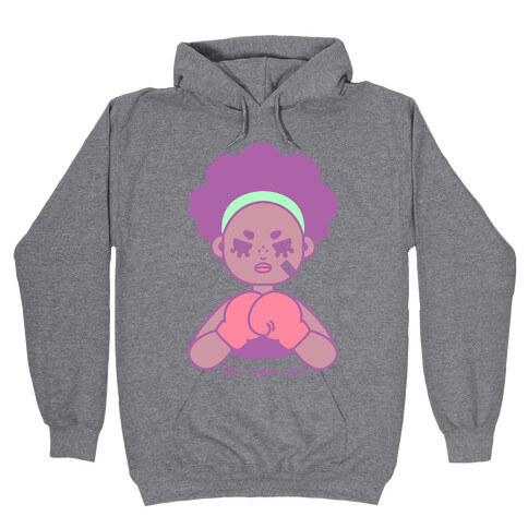 Little Fighter Girl Hooded Sweatshirt