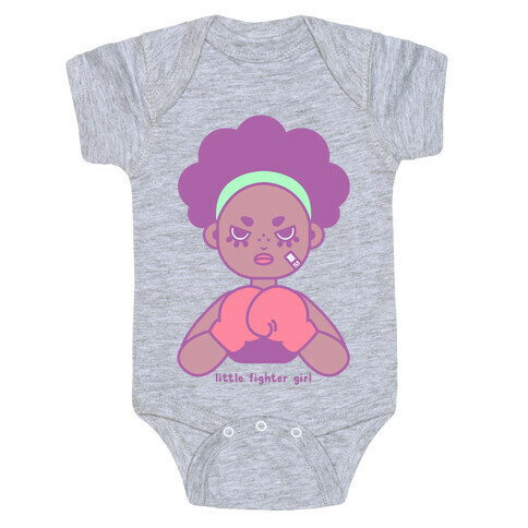 Little Fighter Girl Baby One-Piece