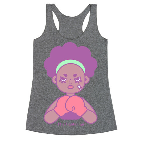 Little Fighter Girl Racerback Tank Top