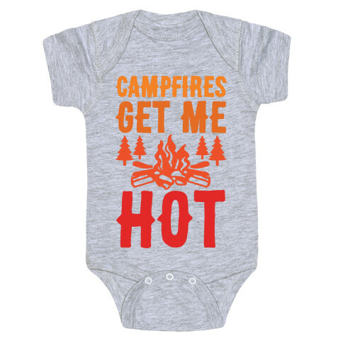 Campfires Get Me Hot Baby One-Piece
