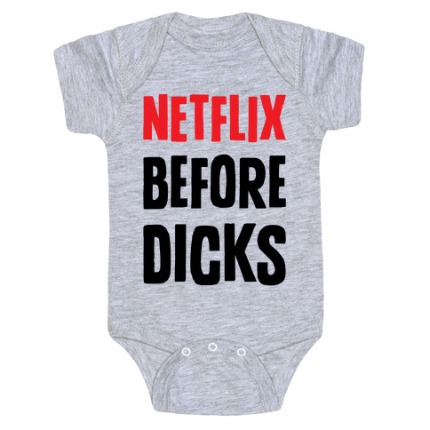 Netflix Before Dicks Baby One-Piece
