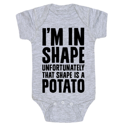 In Shape Potato Baby One-Piece