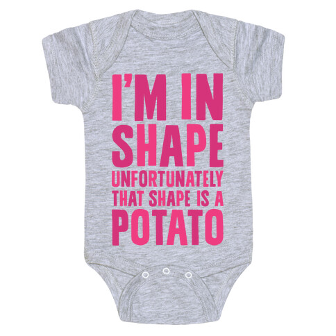 In Shape Potato Baby One-Piece