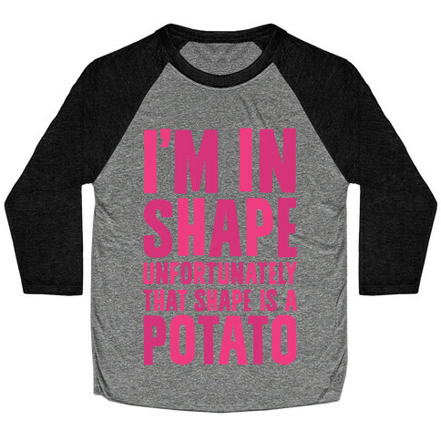 In Shape Potato Baseball Tee