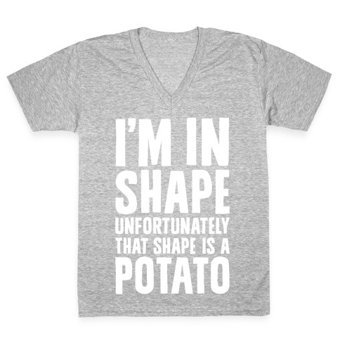 In Shape Potato V-Neck Tee Shirt