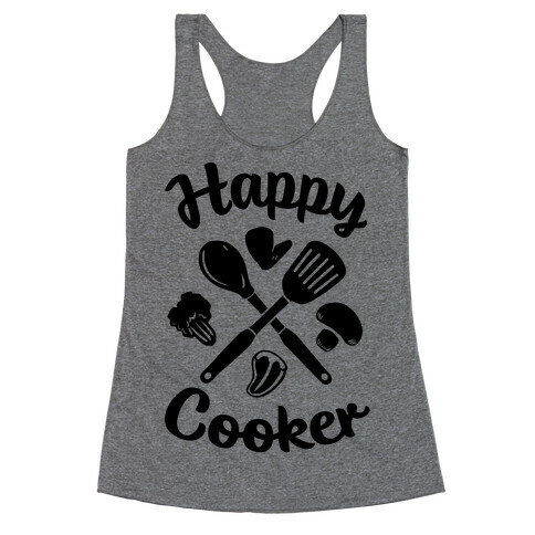 Happy Cooker Racerback Tank Top