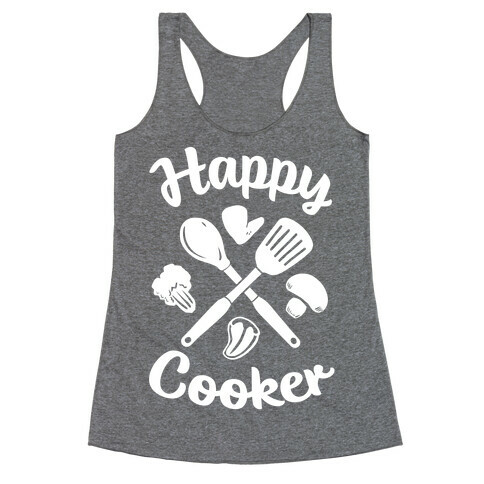 Happy Cooker Racerback Tank Top