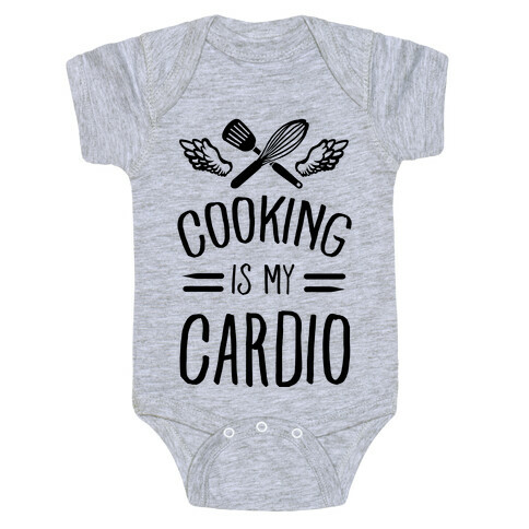 Cooking is My Cardio Baby One-Piece