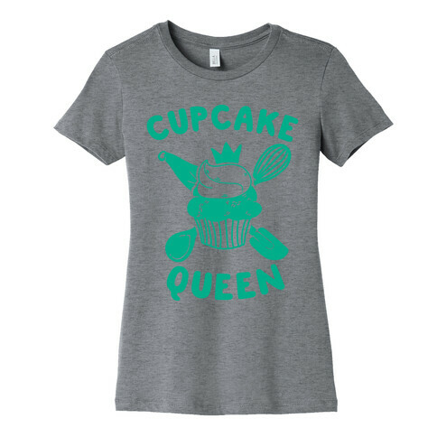 Cupcake Queen Womens T-Shirt