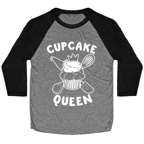 Cupcake Queen Baseball Tee