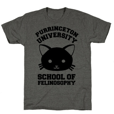 Purrinceton University School Of Felinosophy T-Shirt