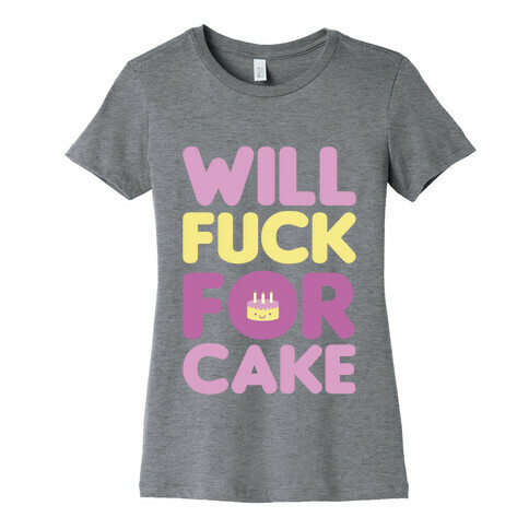 Cake Womens T-Shirt