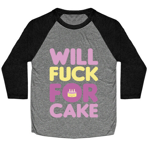 Cake Baseball Tee