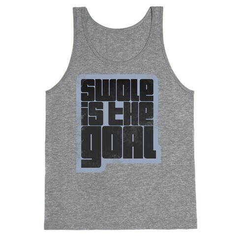 Swole is the Goal (athletic junior) Tank Top