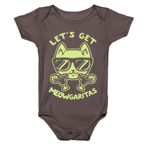 Let's Get Meowgaritas Baby One-Piece
