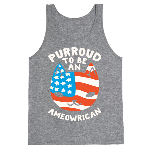 Purroud to be an Ameowrican Tank Top