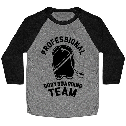 Professional Body Boarding Team Baseball Tee