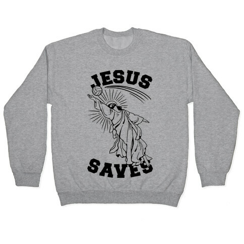 Jesus Saves (Volleyball) Pullover