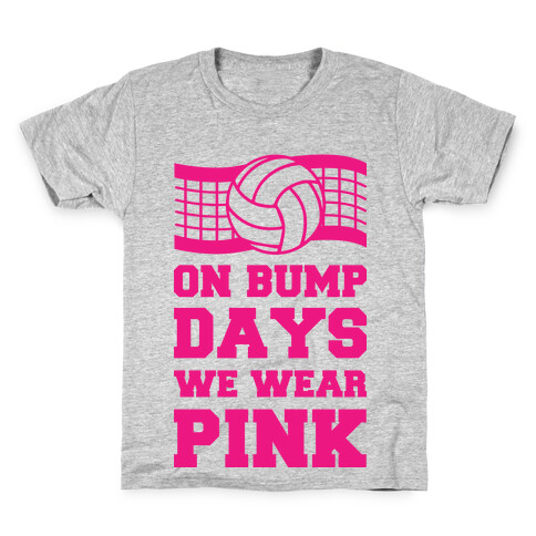 On Bump Days We Wear Pink Kids T-Shirt