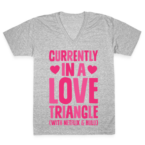 Love Triangle V-Neck Tee Shirt
