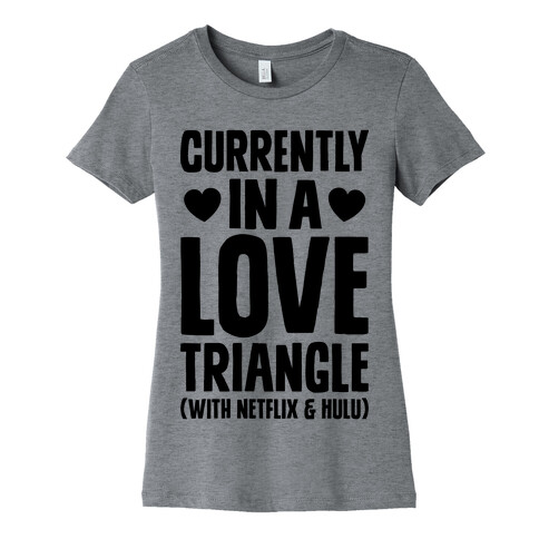 Love Triangle Womens T-Shirt