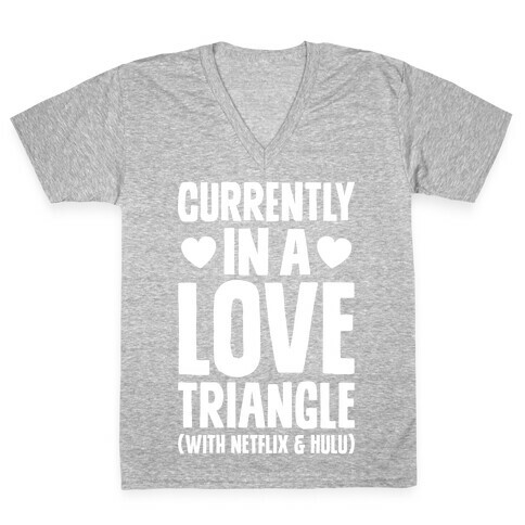 Love Triangle V-Neck Tee Shirt