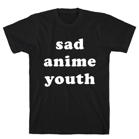 Sad Anime Youth T-Shirt