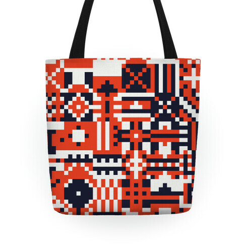 Square Pattern Tote