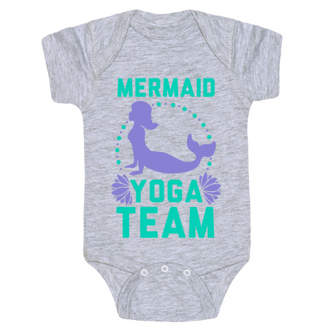 Mermaid Yoga Team Baby One-Piece