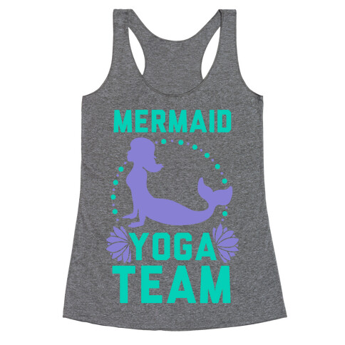 Mermaid Yoga Team Racerback Tank Top