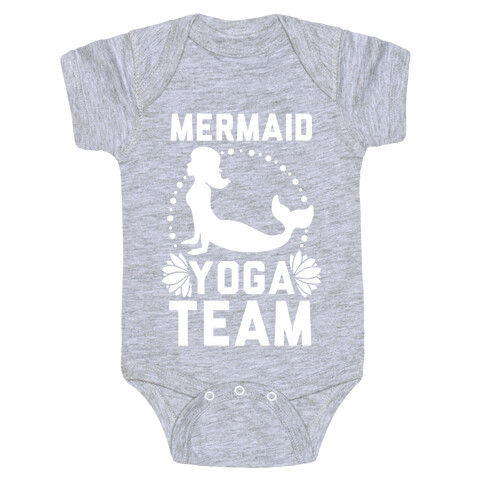 Mermaid Yoga Team Baby One-Piece