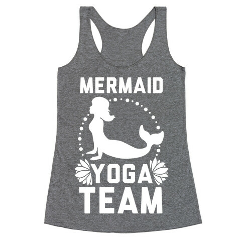 Mermaid Yoga Team Racerback Tank Top